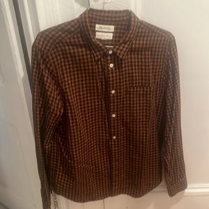 Madewell, perfect fit, men’s large, button down.